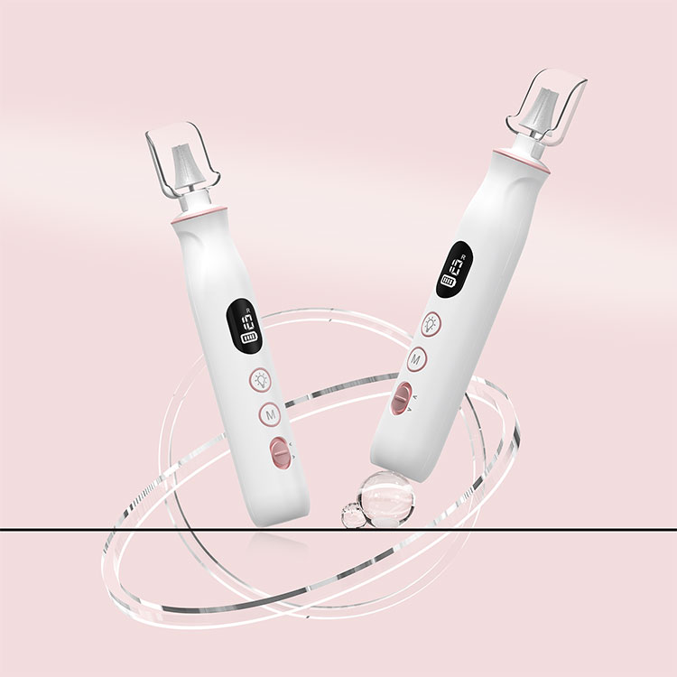 מכונת מקדחת ציפורניים 360° LED אור עם תצוגת LCD, מקדחה נטענת 10 מהירויות