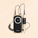 מקדחה נטענת מקצועית 30,000 סל"ד, מקדחת ציפורניים חשמלית ניידת E-Scamander, כלי מטחנת ג'ל אקריליק