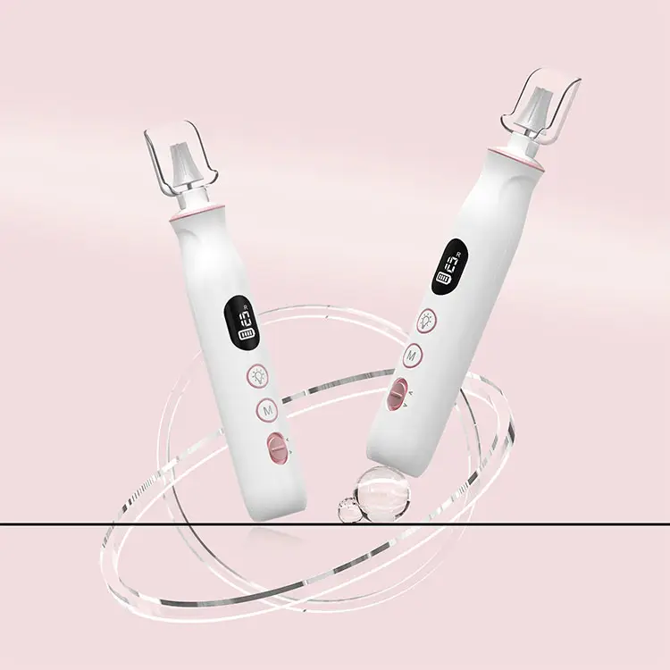 מכונת מקדחת ציפורניים 360° LED אור עם תצוגת LCD, מקדחה נטענת 10 מהירויות