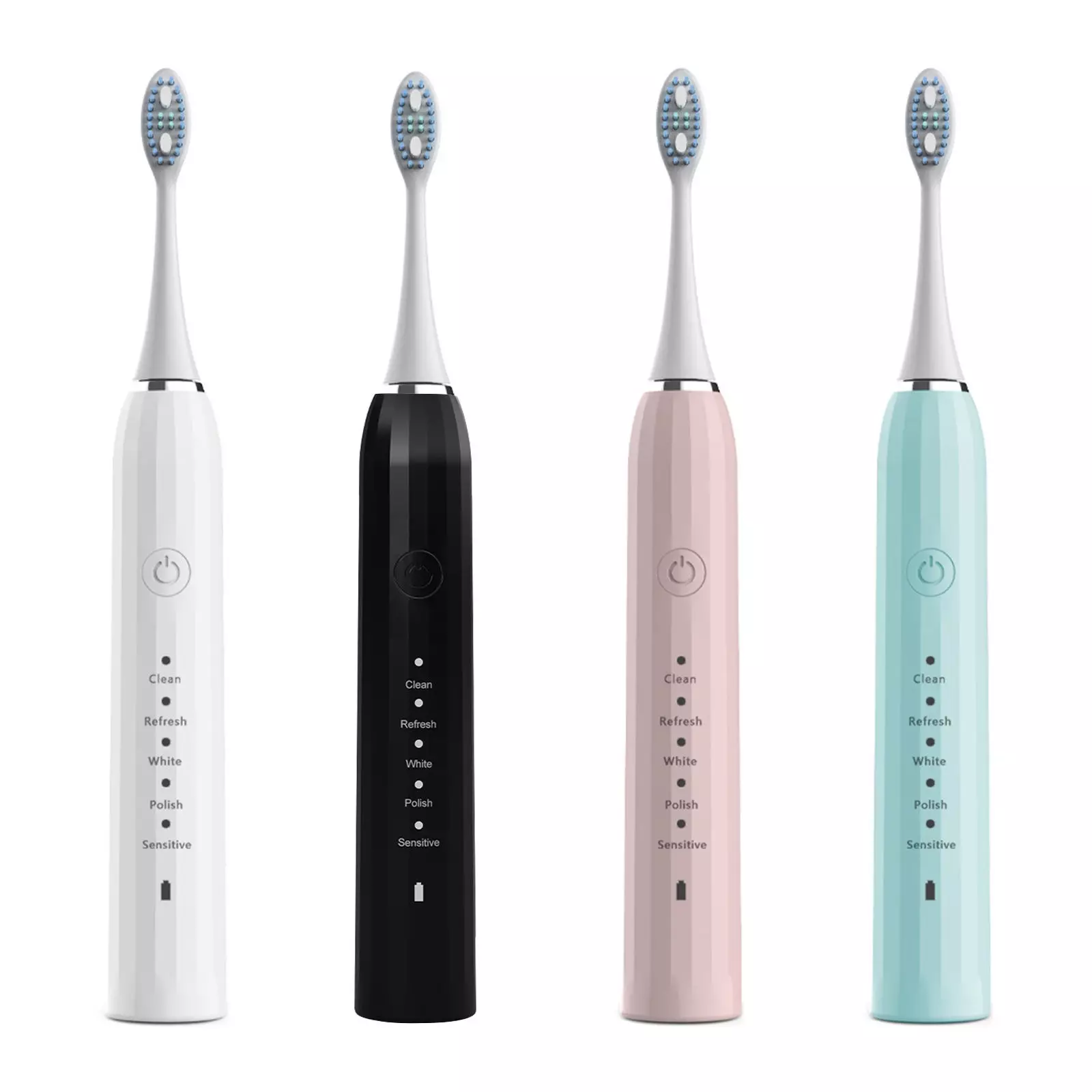 סוללה נטענת Usb Ultrasonic Ipx7 מברשת שיניים חשמלית למבוגרים עמידה למים