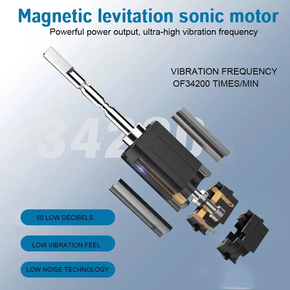מברשת שיניים חשמלית Sonic נטענת אלחוטית למבוגרים